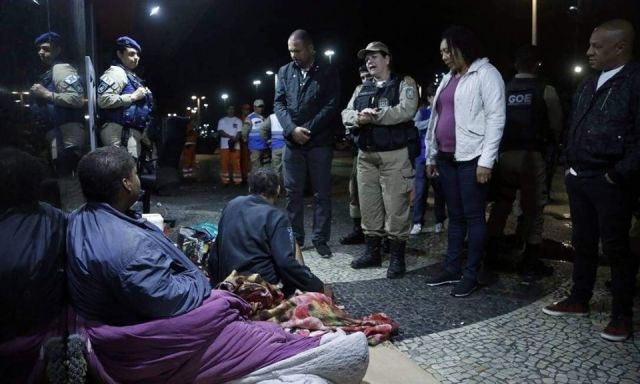 Acolhimento de pessoas em situação de rua em Copacabana no Rio de Janeiro